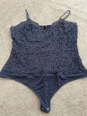 Express lace bodysuit